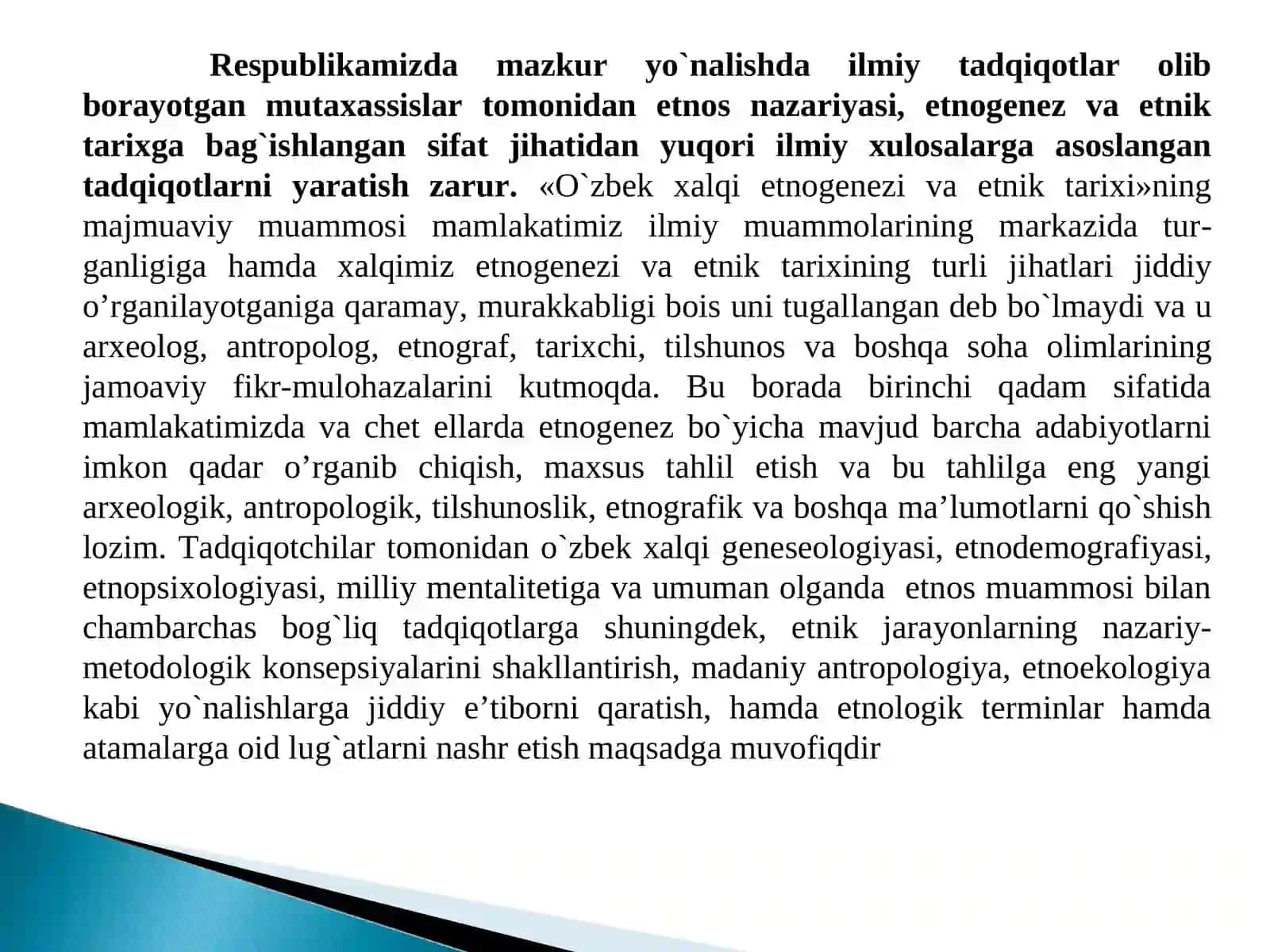 O`zbeklarning oilaviy turmush an’analari, to`y tantanalari, dafn marosimlari hamda milliy qadriyatlariga oid tadqiqotlari 4