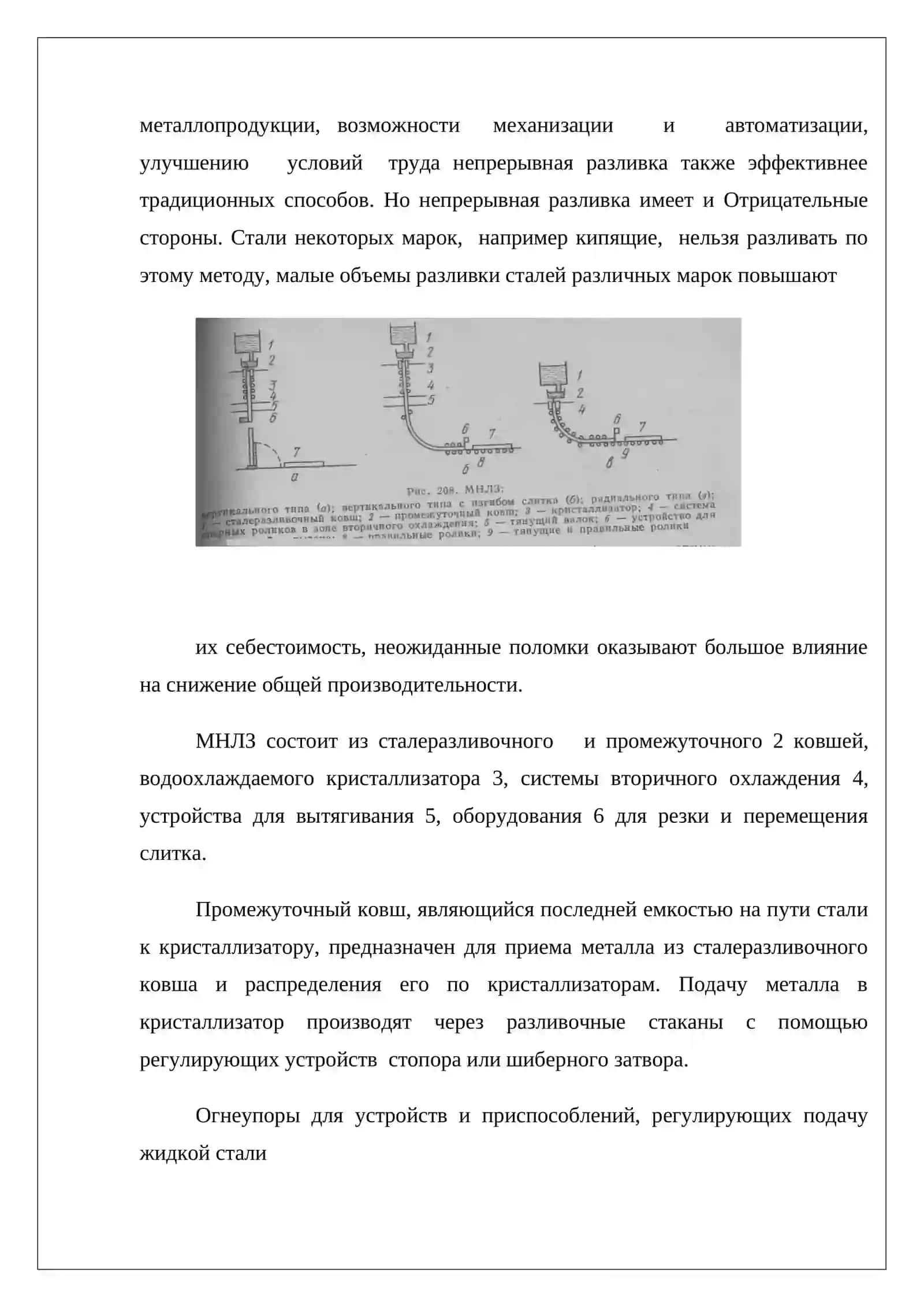 Технология непрерывного литья 4