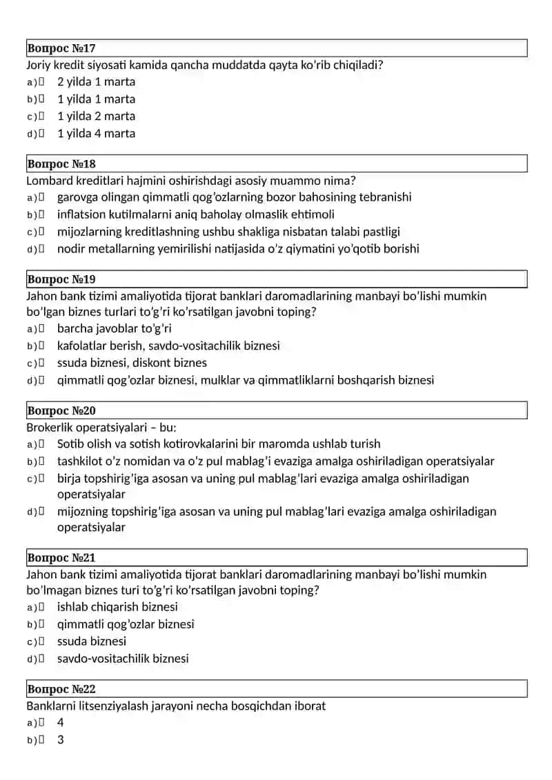 BANKING-UZ 4