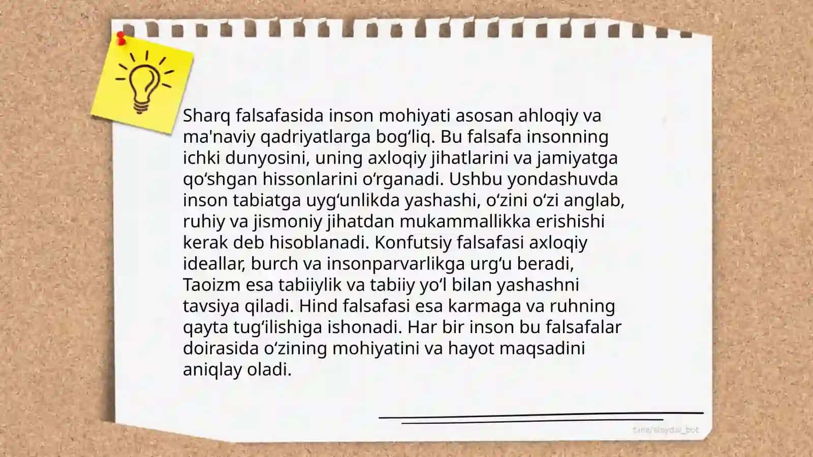 Falsafaning mohiyatiga oid Sharq va Gʻarb mutafakkirlari taʼriflarni tasniflash Abdulazizova Ruhshona 4