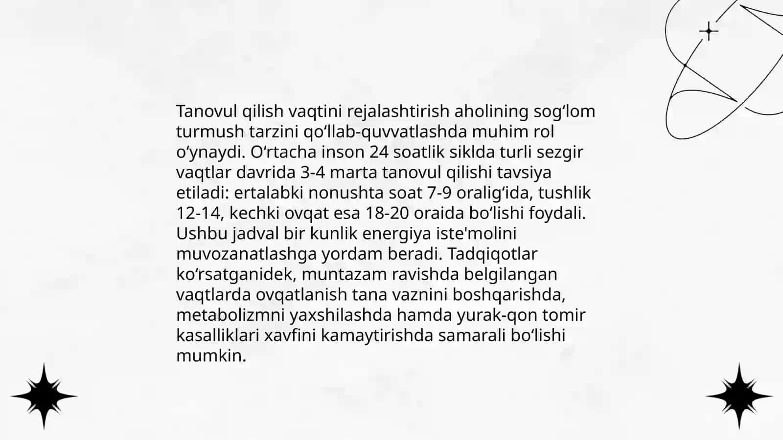 Parxez va Profillaktik ovqatlanish 4