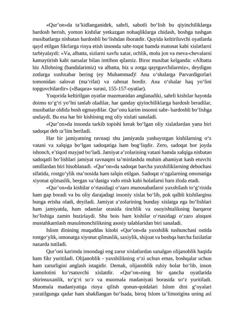 VII ASRDAN XIV ASRNING BIRINCHI YARMIGACHA 0‘RTA OSIYODA TARBIYA, MAKTAB VA PEDAGOGIK FIKRLAR 4