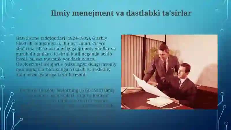 Hawthorne Tadqiqotlari va Uning Ta'siri 4