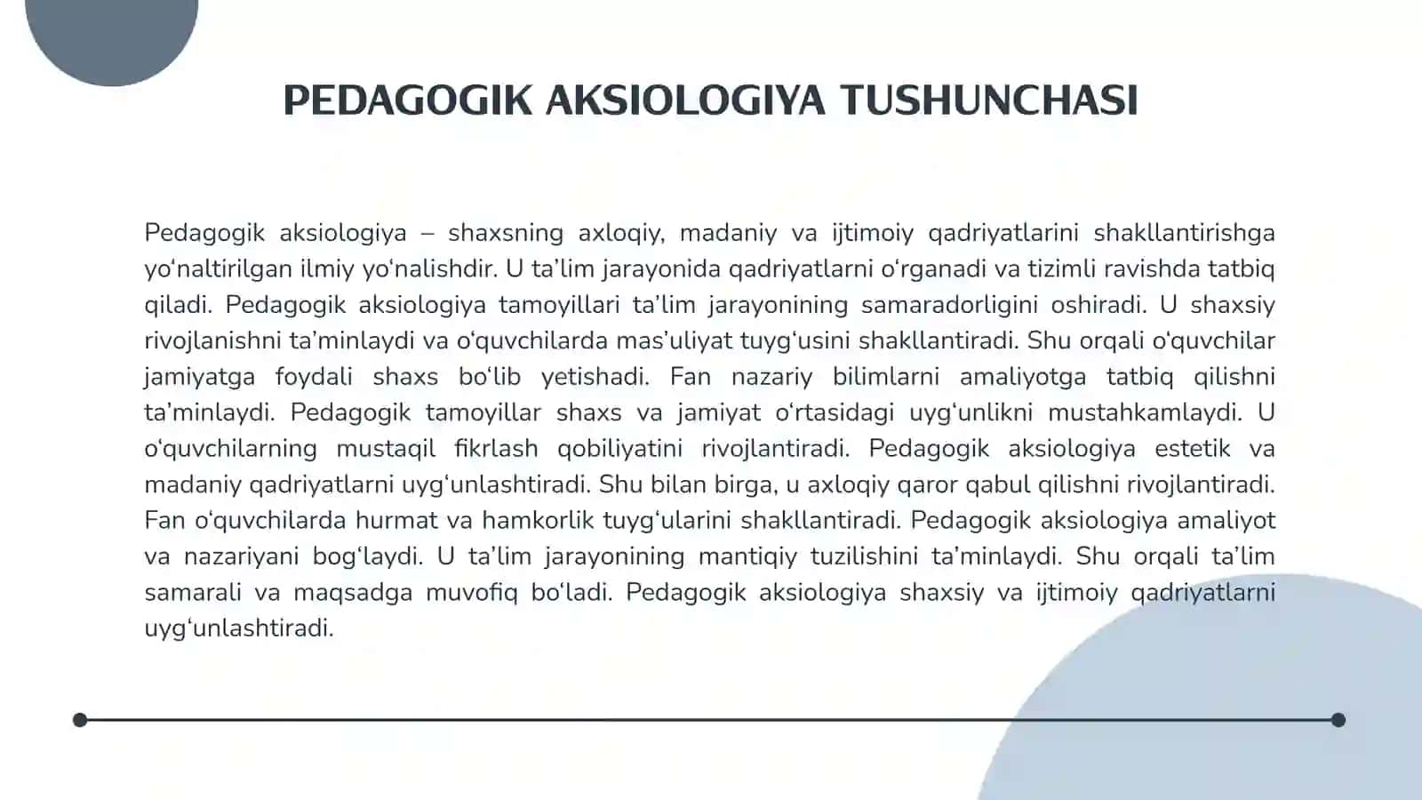 Pedagogik Aksiologiya Tamoyillari 4