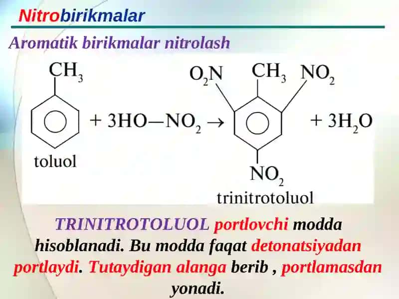 Nitro birikmalar 4