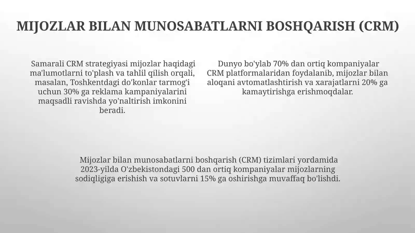 Biznesda marketing faoliyatini tashkil etish 4