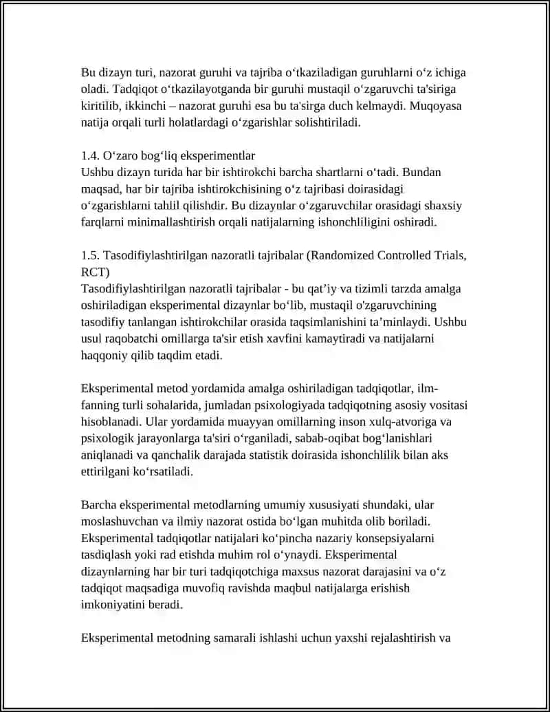 PSIXOLOGIYADA EMPIRIK METODLAR 4