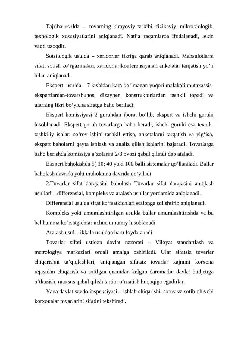 SIFAT BAHOLASH KO‘RSATKICHLARI (QOS, BER) 4