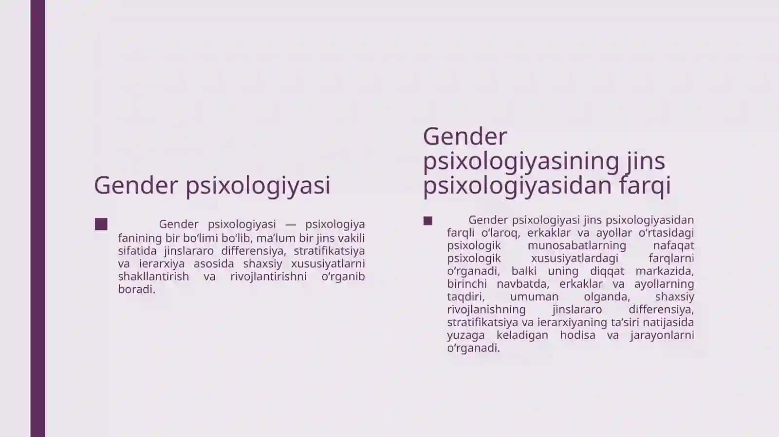 Gender farqlar psixologiyasi, jinsiy xulq-atvor 4