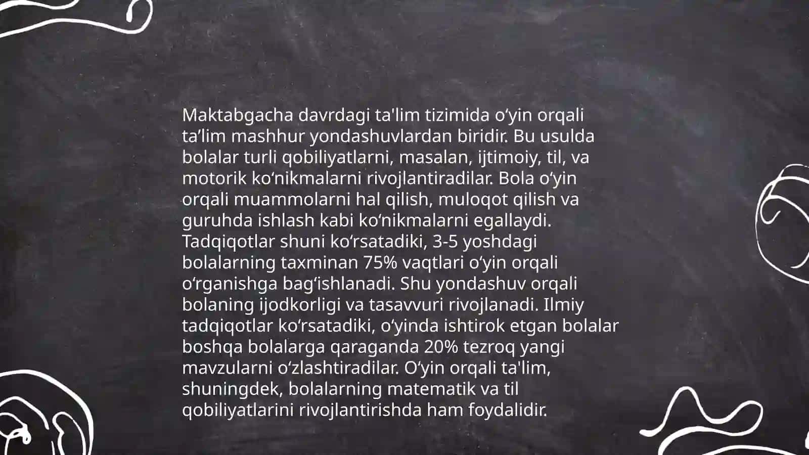 O'yinlarning Roli Talim-Tarbiyada 4