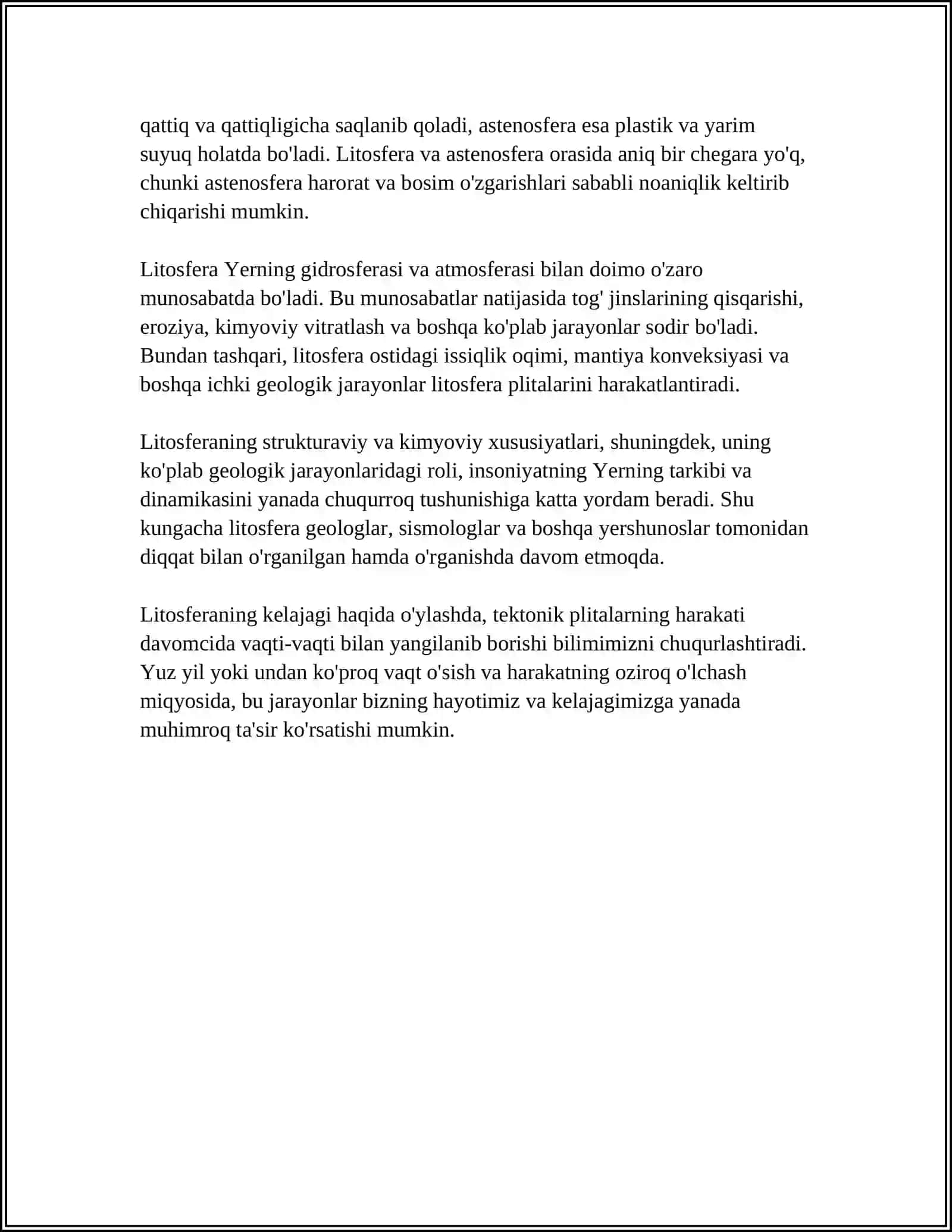 GEOGRAFIK QOBIQNING VERTIKAL TUZULISHI LITOSFERA VA YER POʻSTI 4