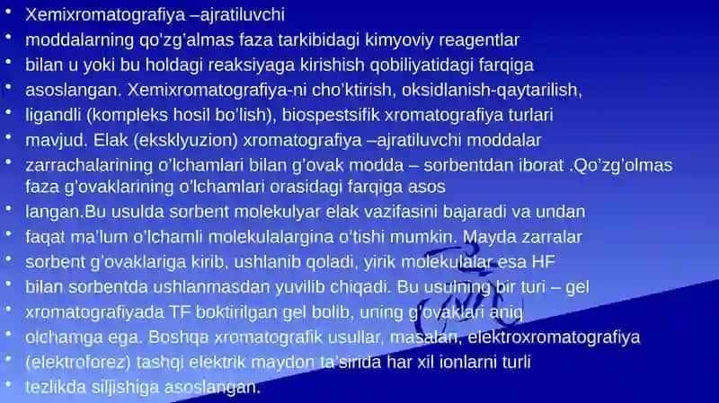 Ion Almashinish Xromatografiyasi 4