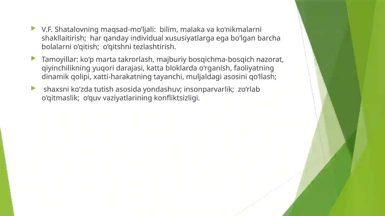 Innovatsion pedagogik texnologiyalarini o‘qitish metodikasi 4