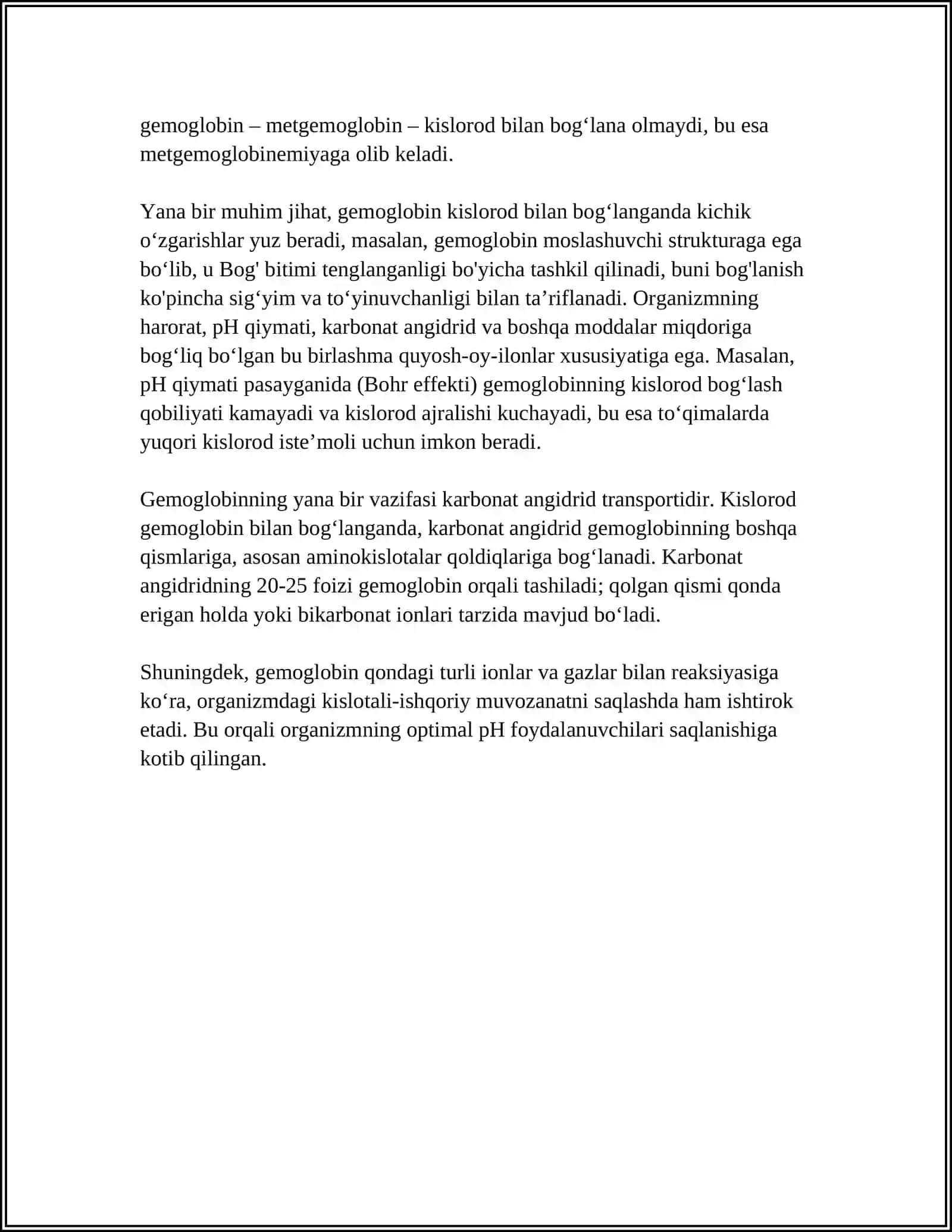 Qon Pigmentlari.Qondagi Uglevodlar va Lipidlarni Tekshirish 4