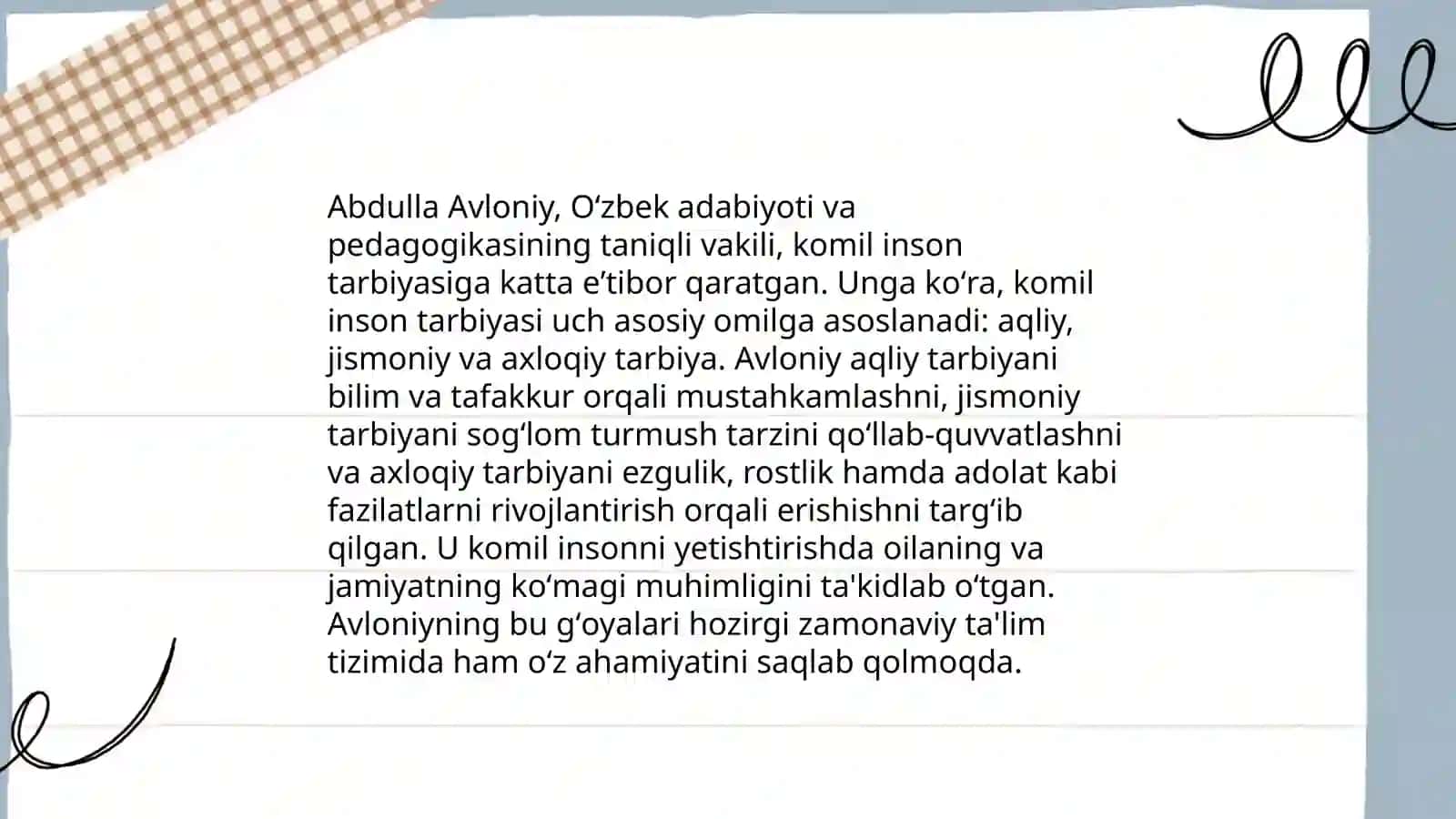 Abdulla Avloniyining komil inson haqidagi qarashlari 4