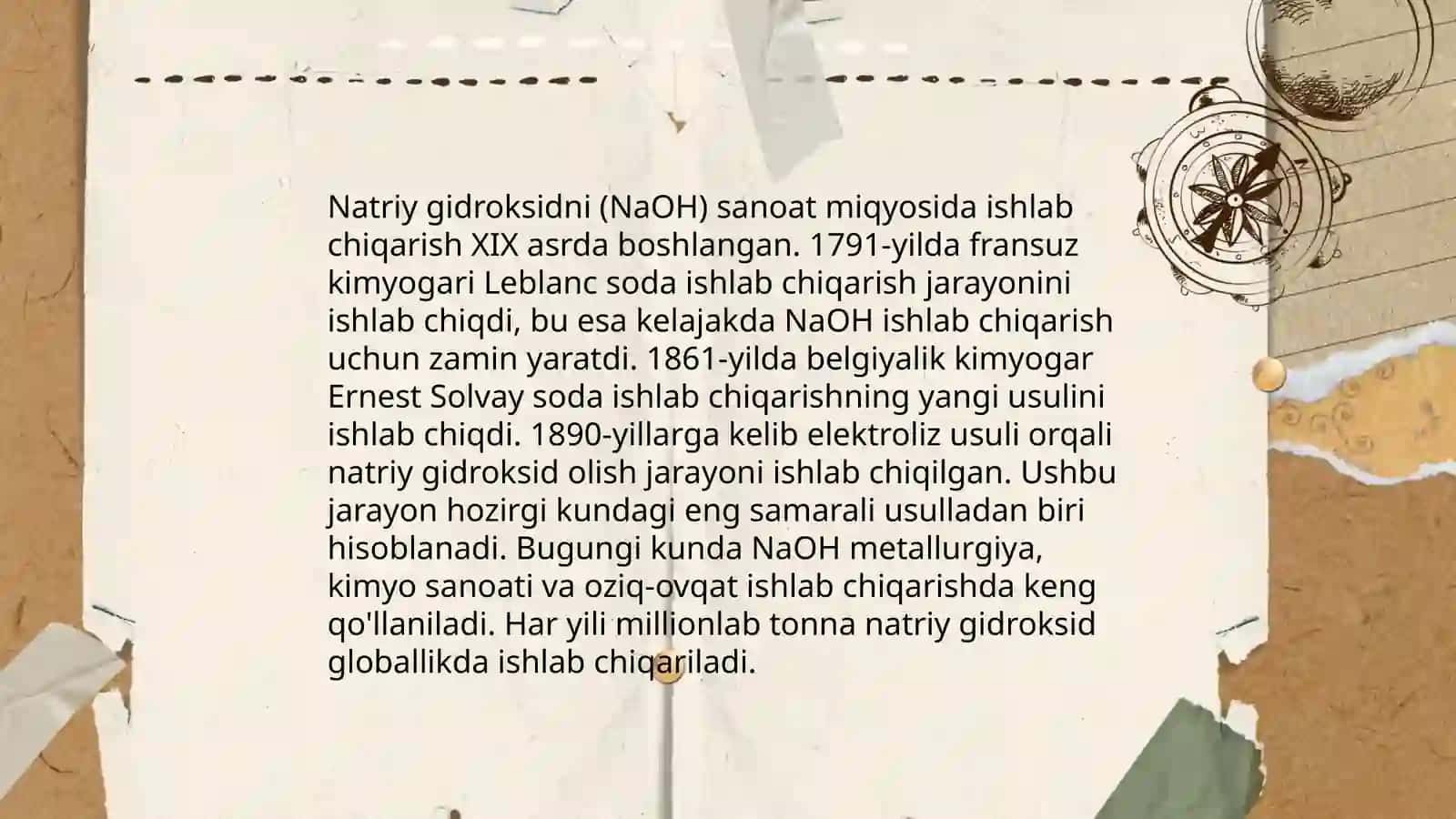 Natriy gidroksid ishlab chiqarish usullari va nazariy asoslari 4