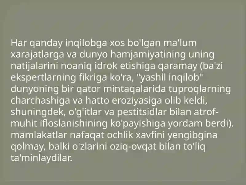 Yashil inqilob 4
