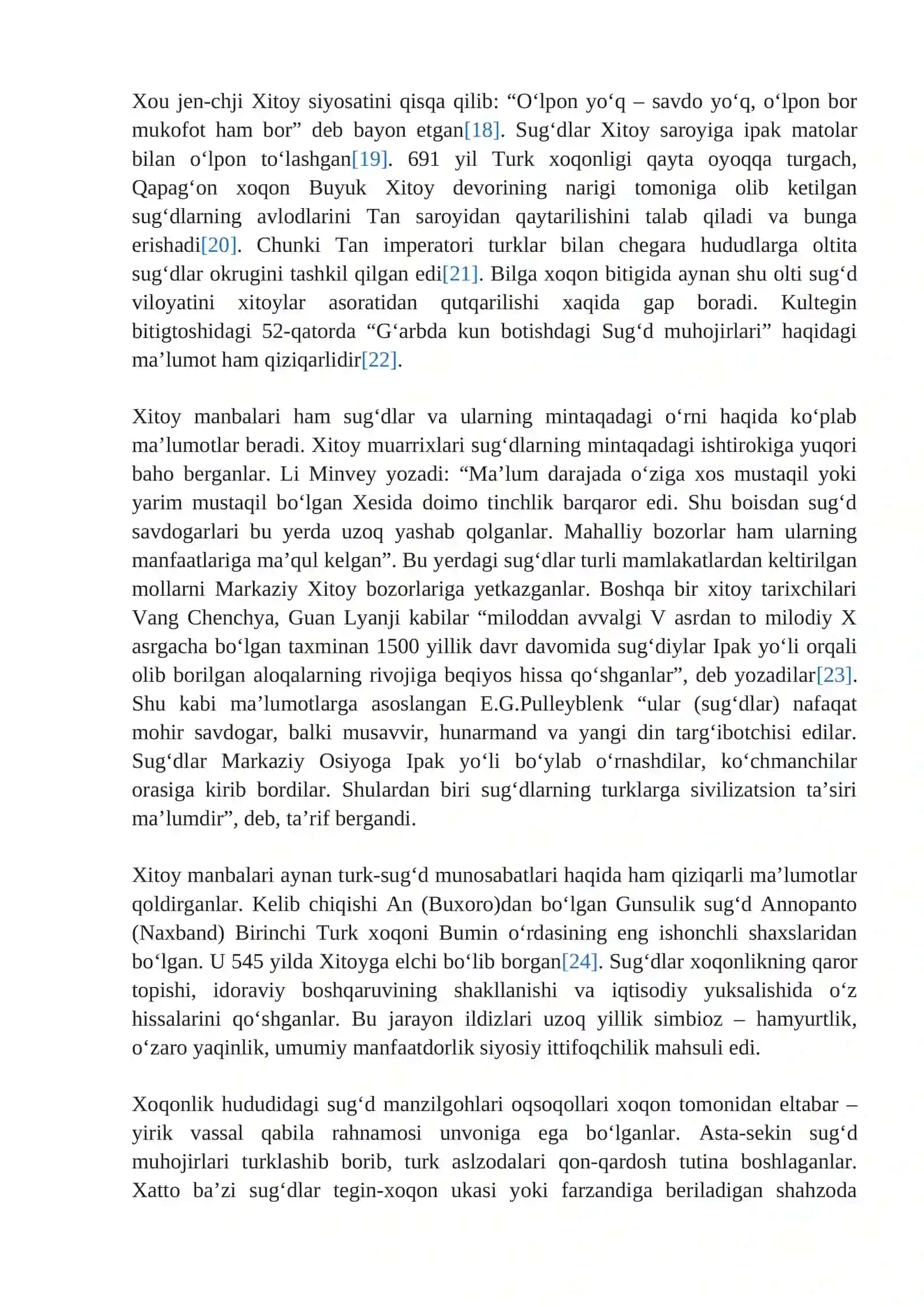 Turk xoqonligi va sug‘dlar (simbioz va assimiliyatsiya jarayonlari) 4