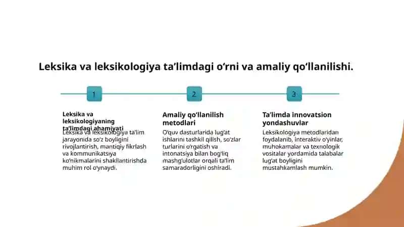 Leksika va leksikologiyaning asosiy tushunchalari va ahamiyati 4