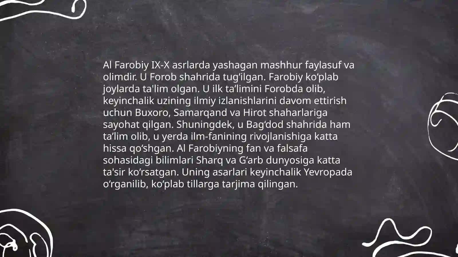 Al Farobiyning hayoti va ijodi 4