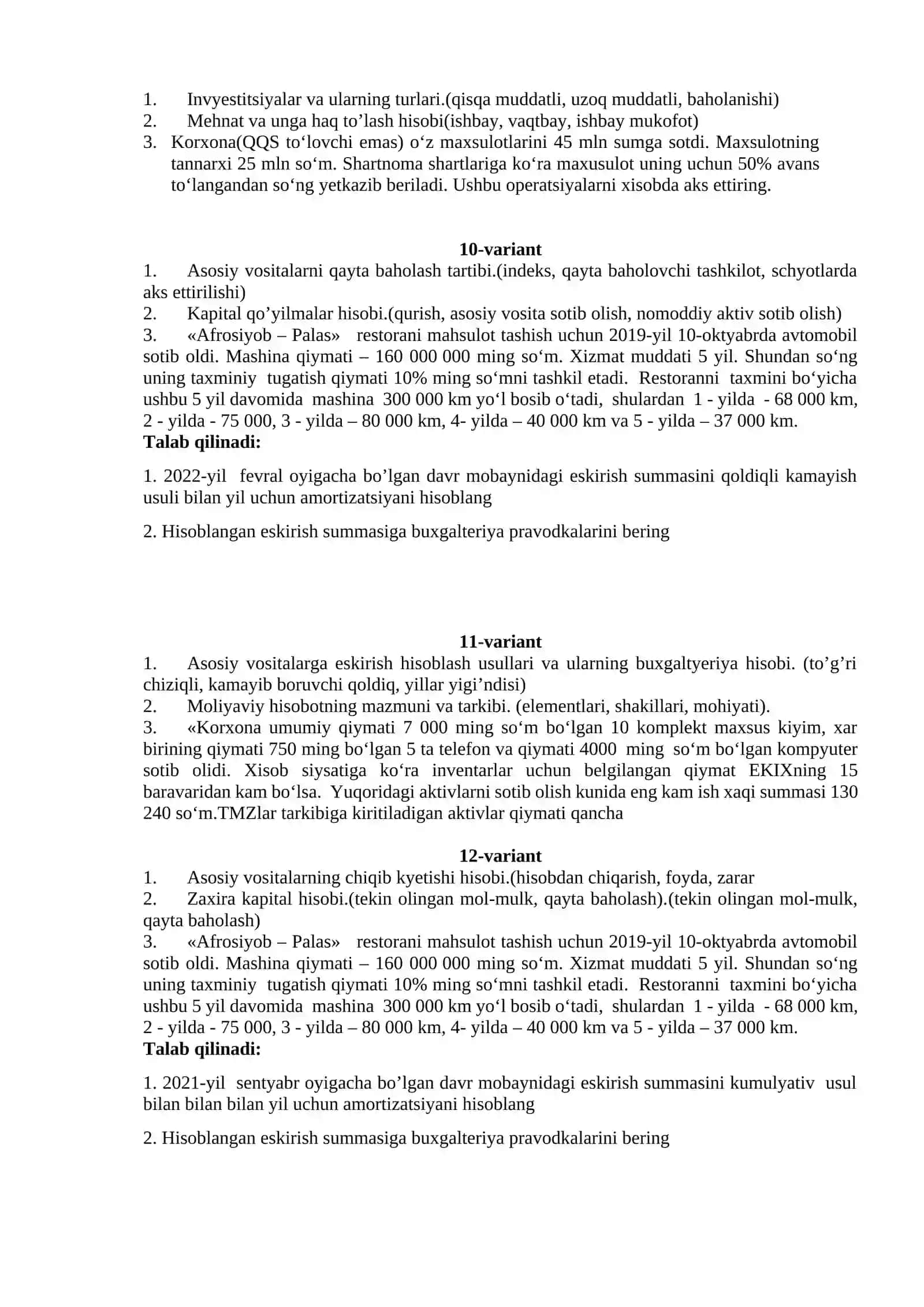Buxgaltyeriya hisobini tashkil qilishning huquqiy-me’yoriy asoslari 4