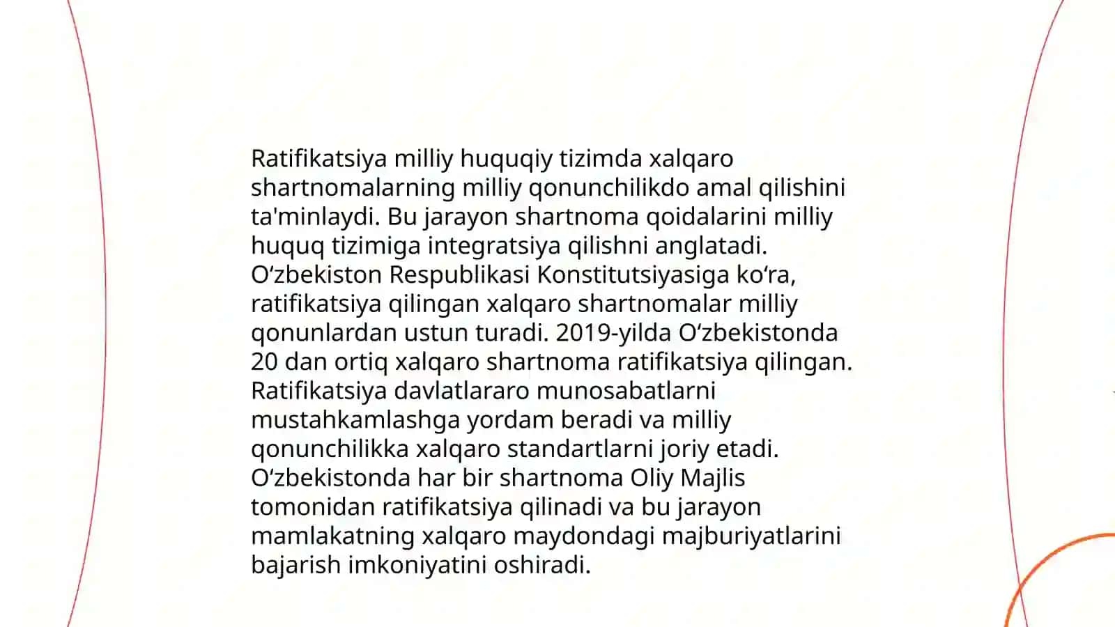 Korrupsiyaga qarshi kurash bo’yicha xalqaro qonunlar va qarorlarning O’zbekistonda ratifikatsiya qilishning ahamiyati, iqtisodiy-siyosiy va ijtimoiy huquqiy mexanizmlari 4