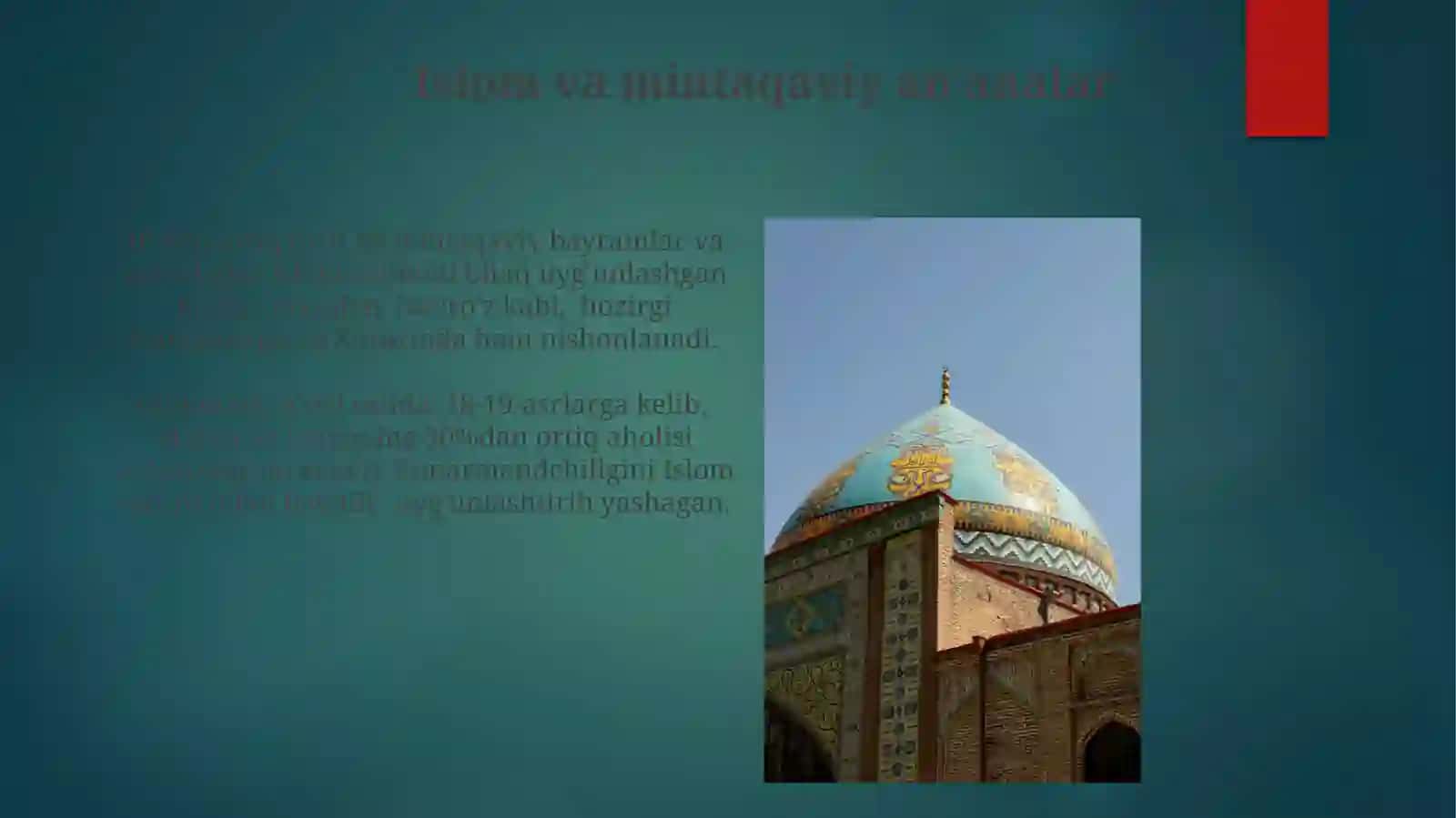 Islomning Markaziy Osiyomintaqasidagio'rnivaahamiyati 4