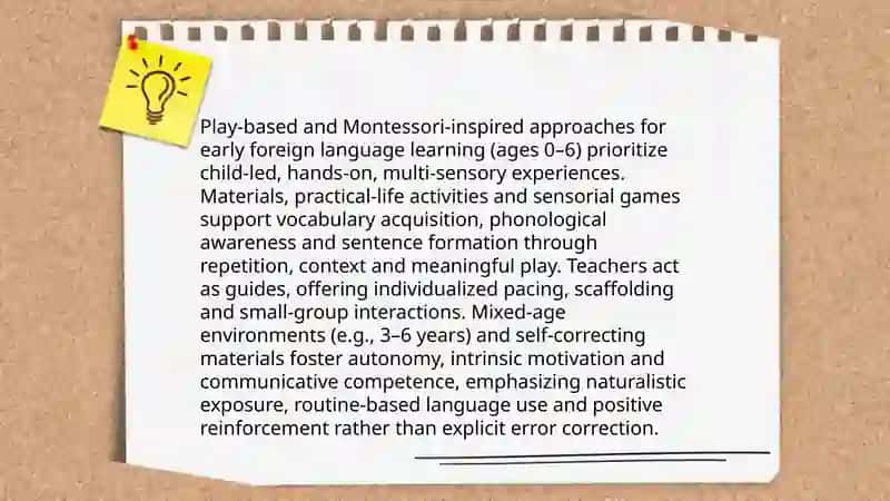Contemporary foreign language teaching methods for children in their early years 4