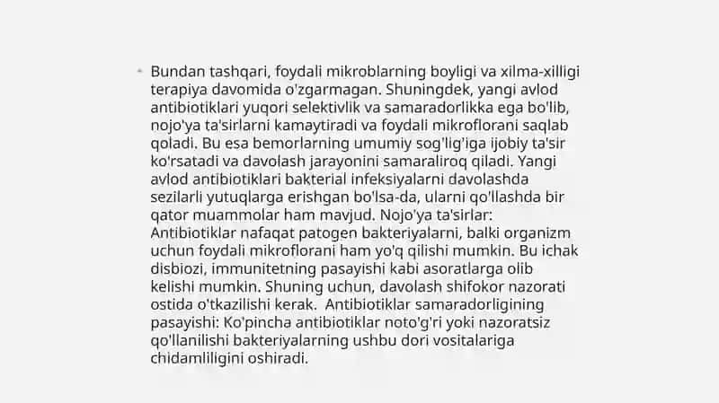 Penitsillinning yangi avlodlari 4