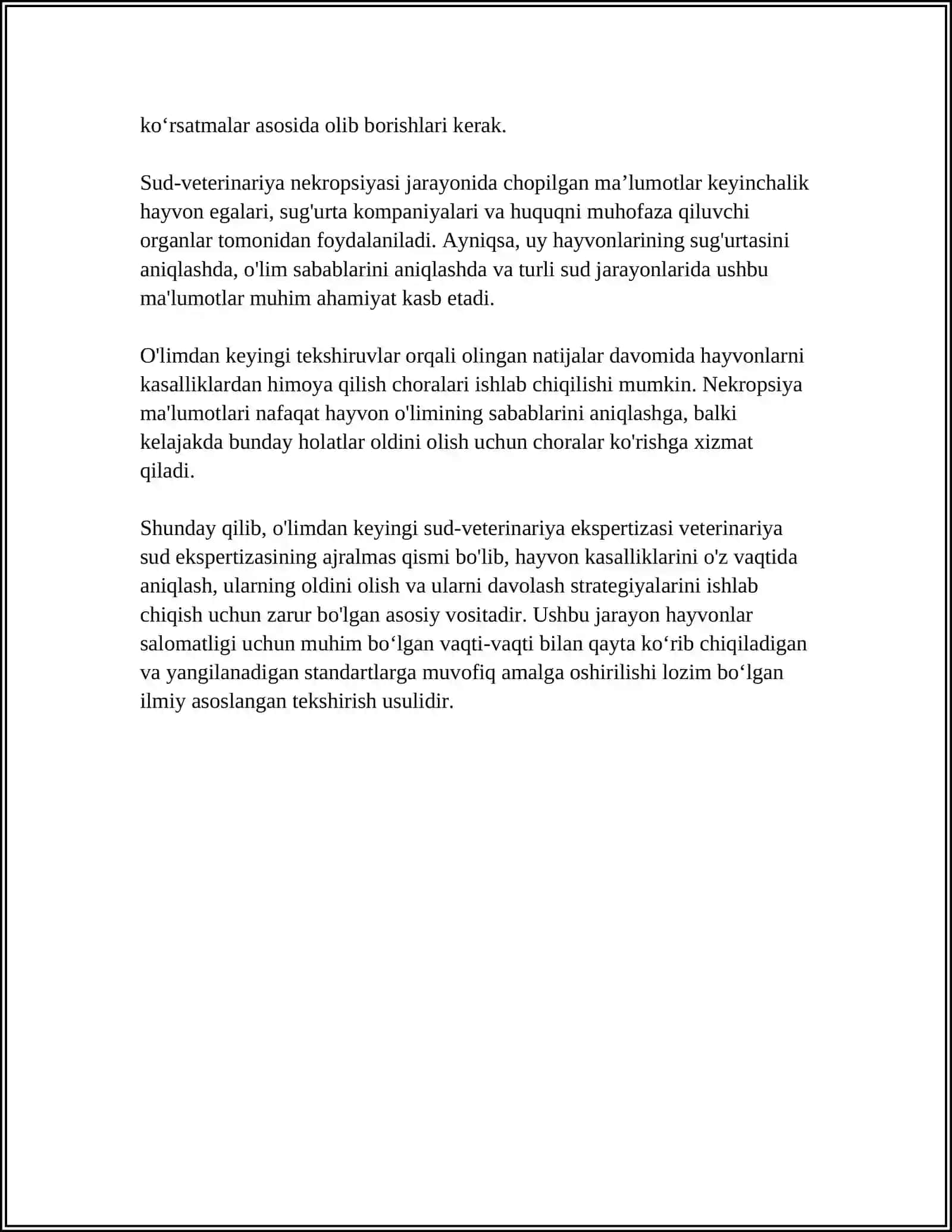 SUD VETERINARIYA EKSPERTIZASINING AYRIM TURLARI 4