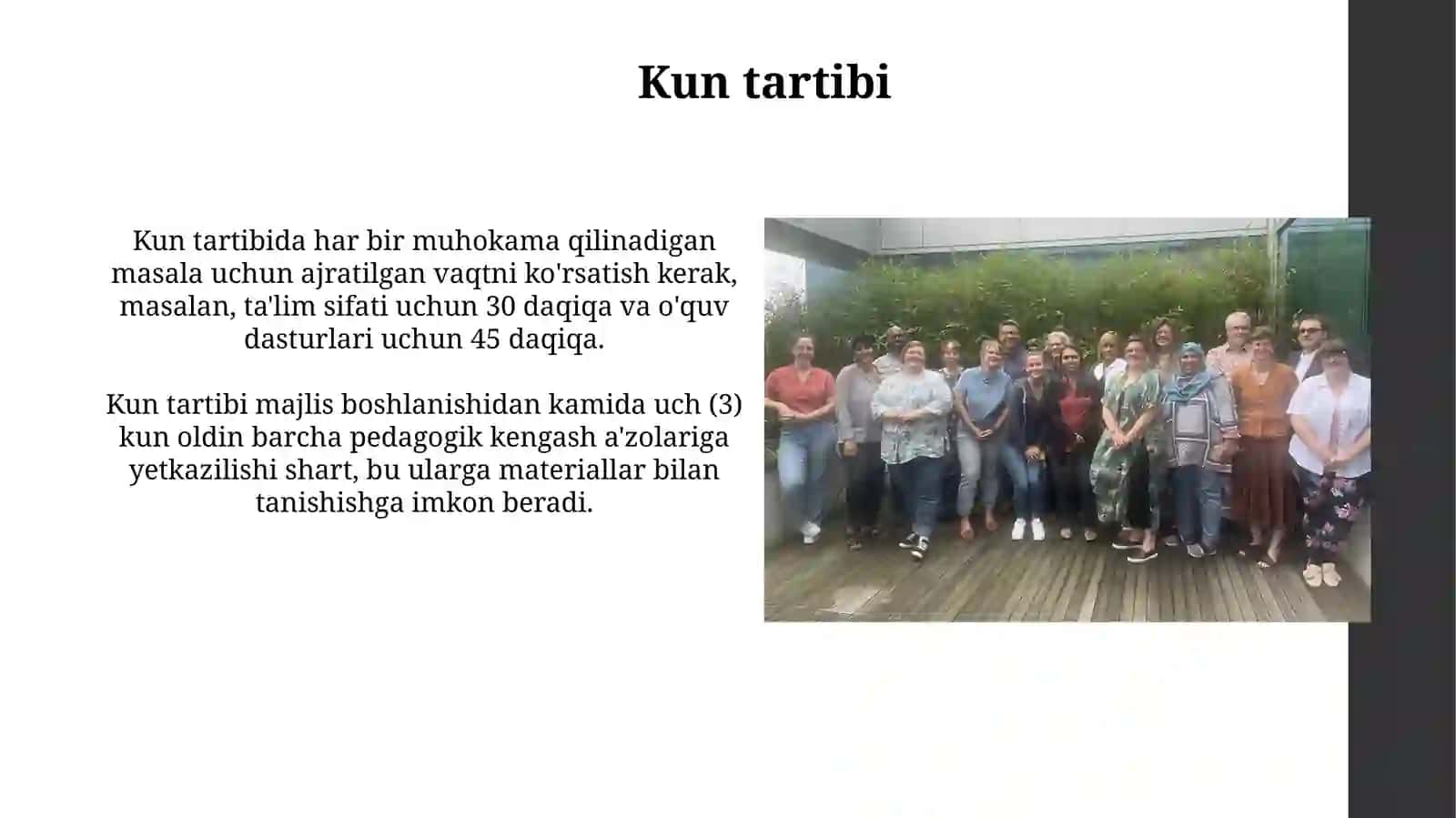 Pedagogik kengashni o'tkazishga rahbarlik qilish 4