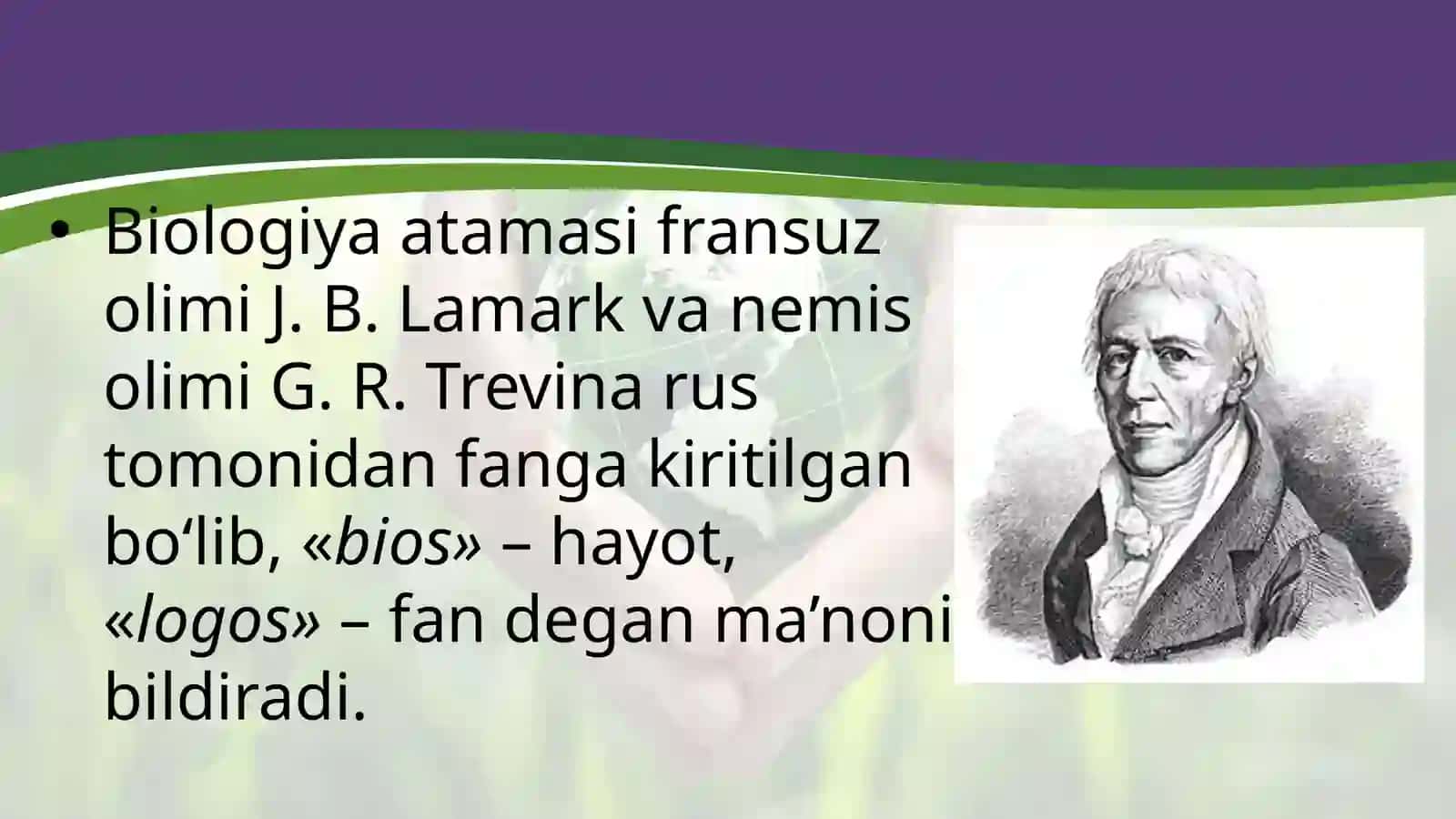 10-sinf Biologiya fanidan Biologiya hayot haqidagi fan mavzusida dars taqdimot 4
