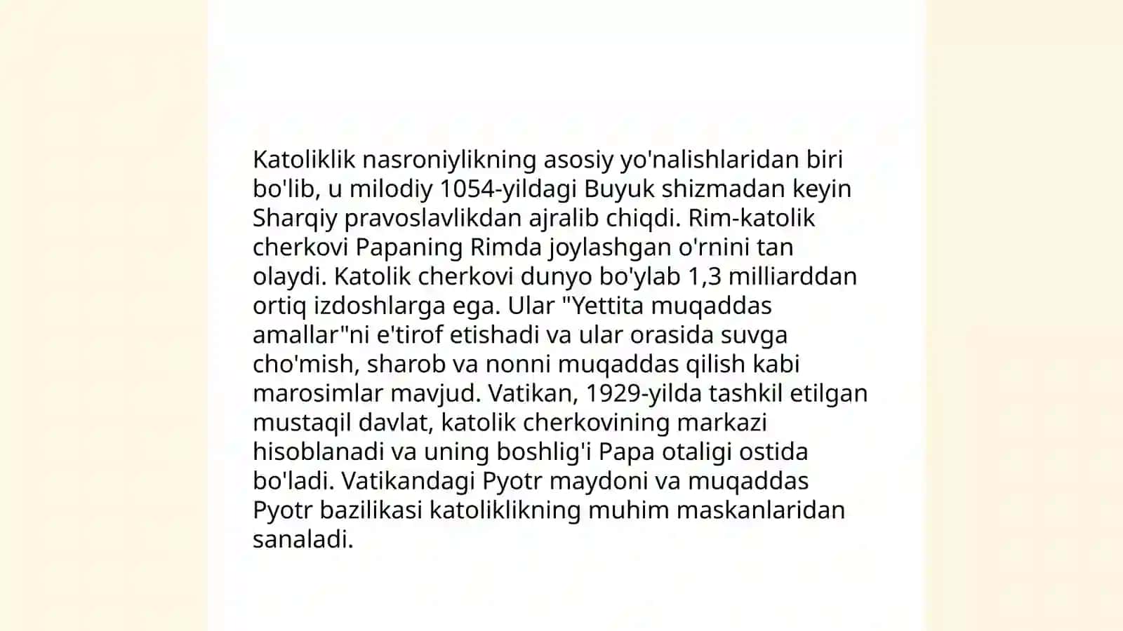 Xristianlikdagi asosiy oqimlar 4