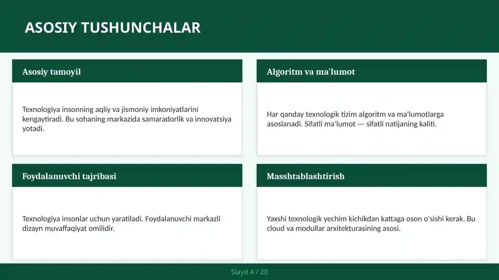 MACHINE LEARNING Nima? 4