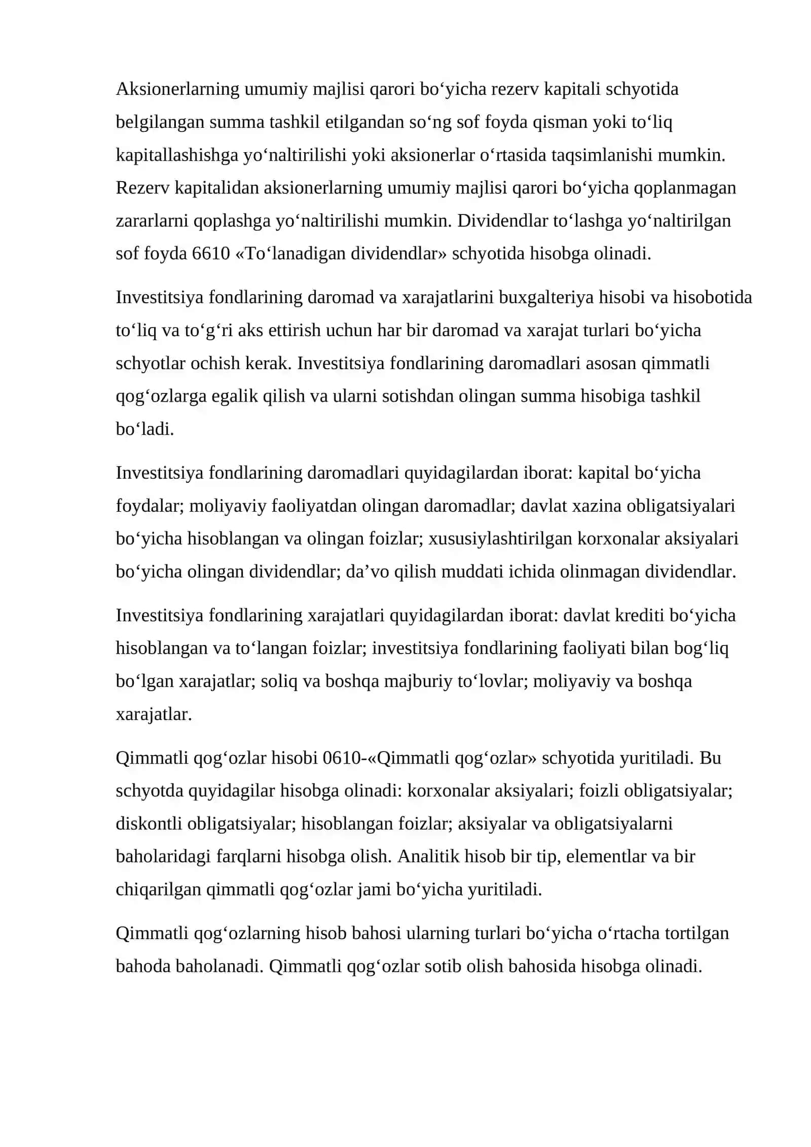 Investitsiya fondlari va investitsiya portfelini diversifikatsiyalash 4