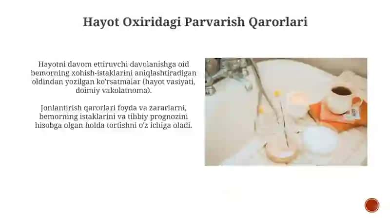 Oĝir bemorlarning parvarishi. Reanimatsion yordam asoslari 4