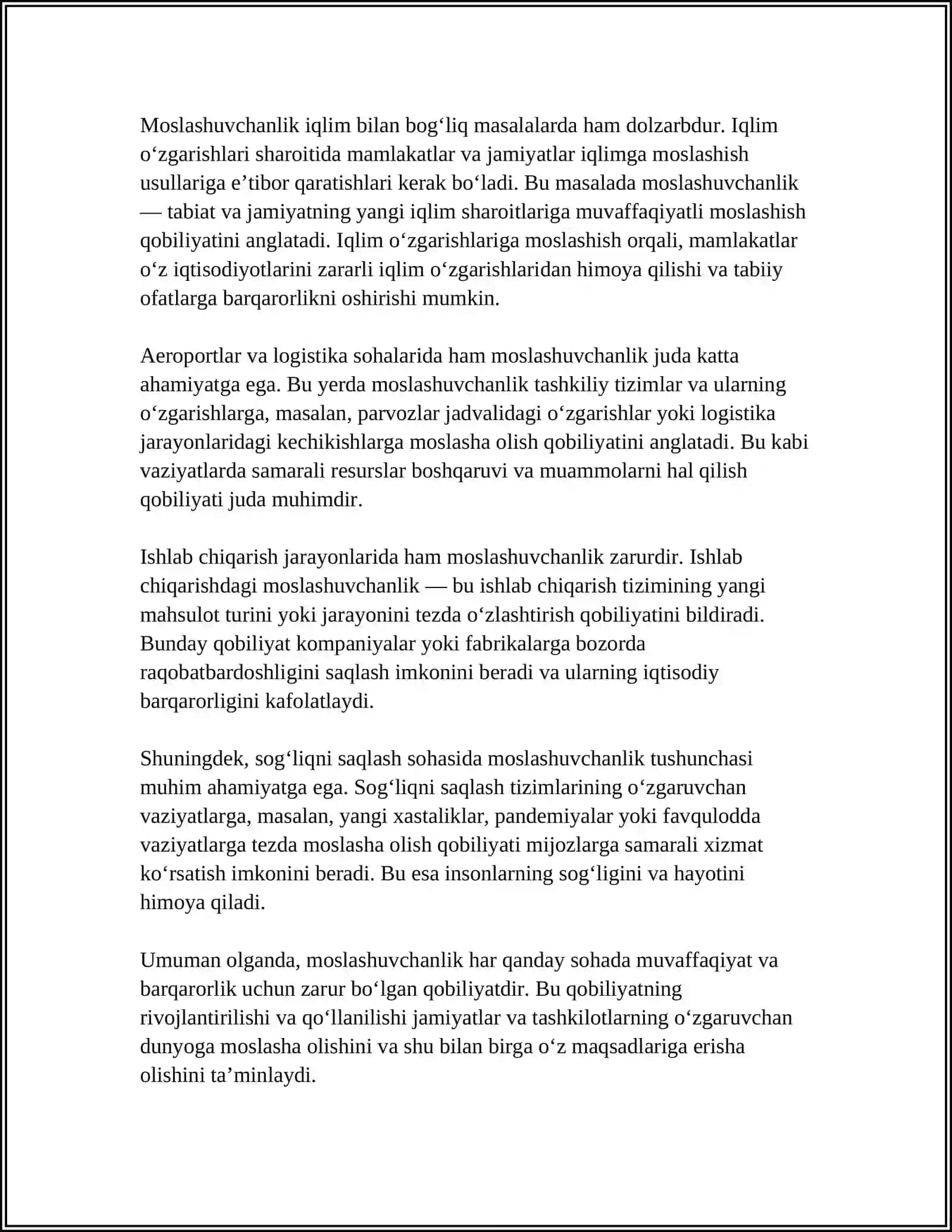 MOSLASHUVCHANLIK HOLATLARIDA BOSHLANGʻICH MAKTAB YOSHIDAGI BOLALARNING SHAXSIY XUSUSIYATLARI 4