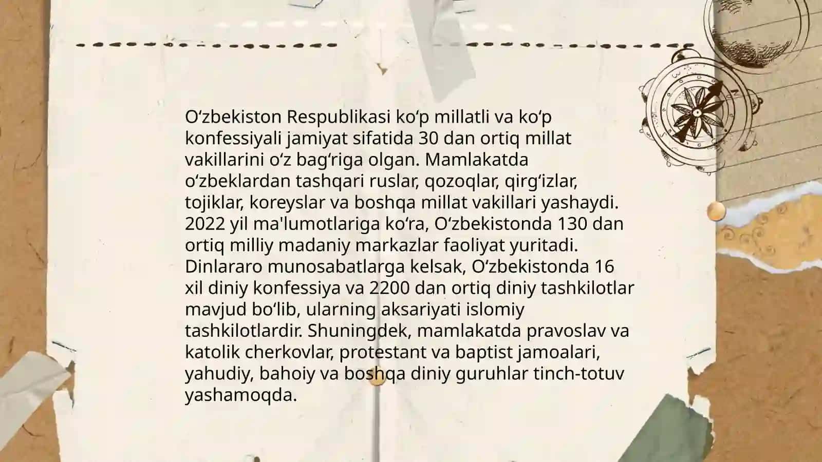 O'zbekistonda konfessiyalararo diniy bag'rikenglikning tariyxiy tajiriybasi 4