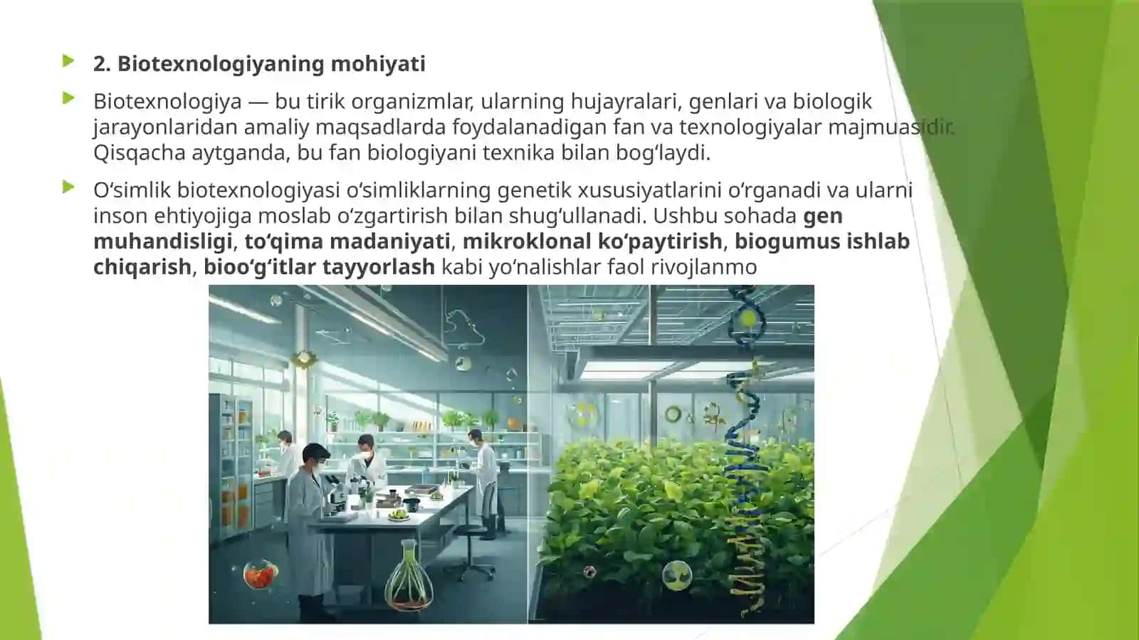 O’simliklarning hosildorligini oshirishda biotexnologiya 4