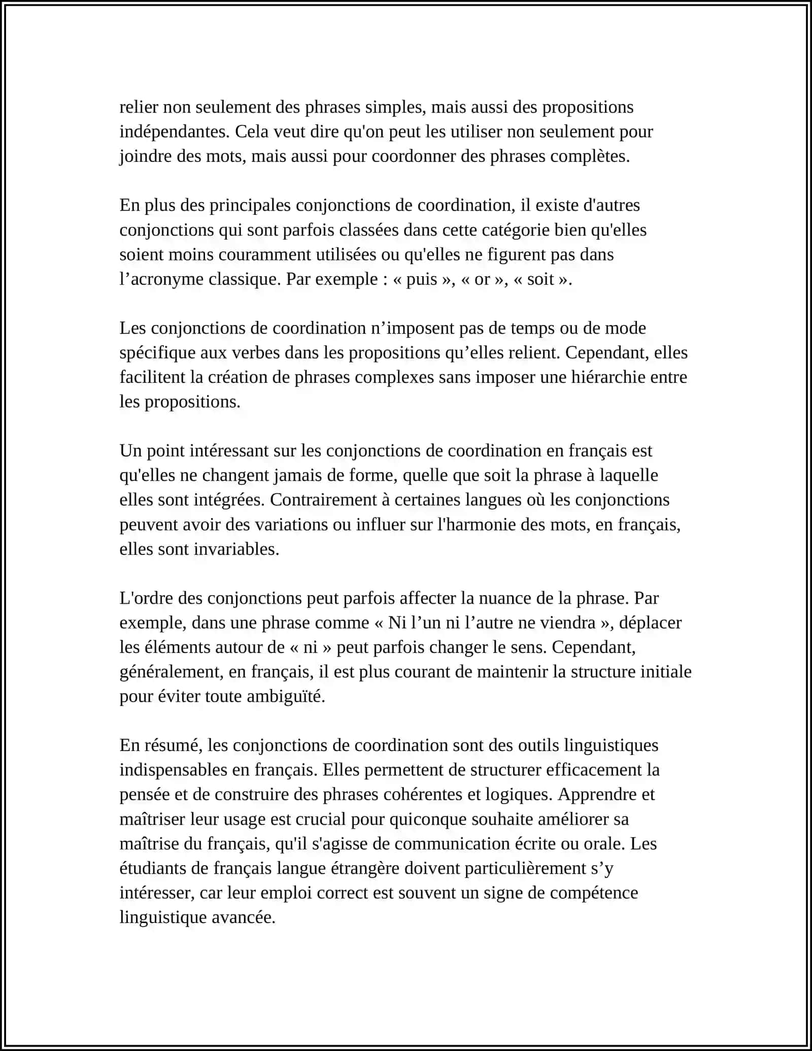REFERAT LES CONJONCTIONS 4
