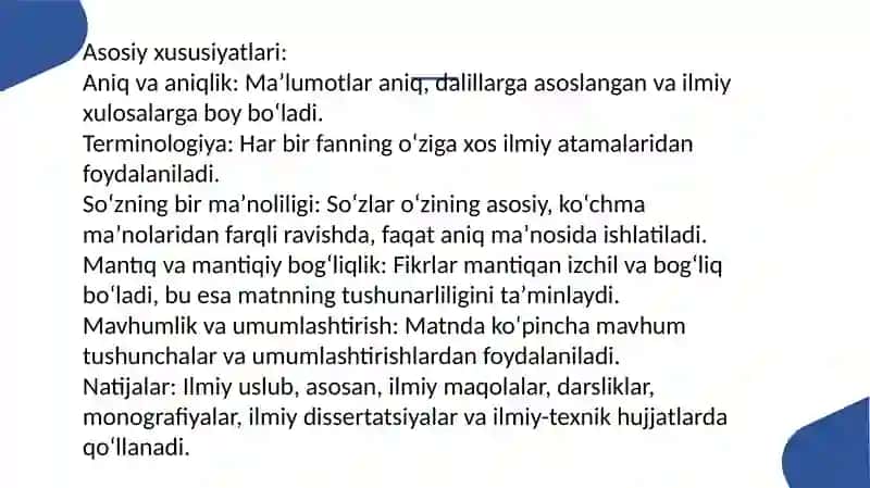 ilmiy uslub 4