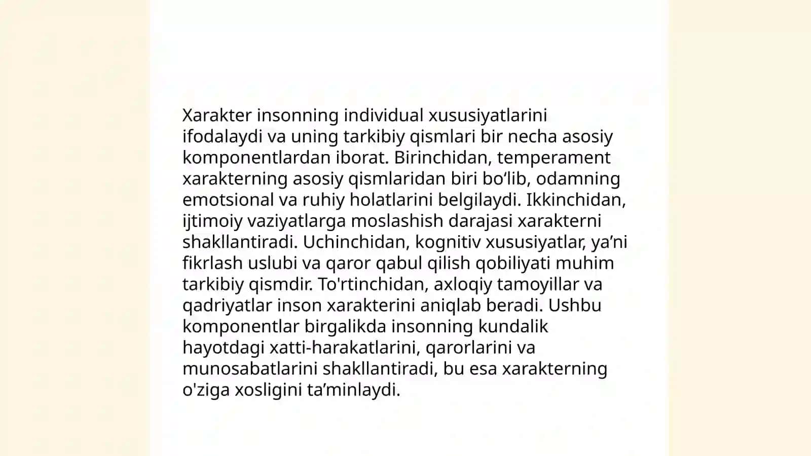 Shaxsning psixologik xususiyatlari 4