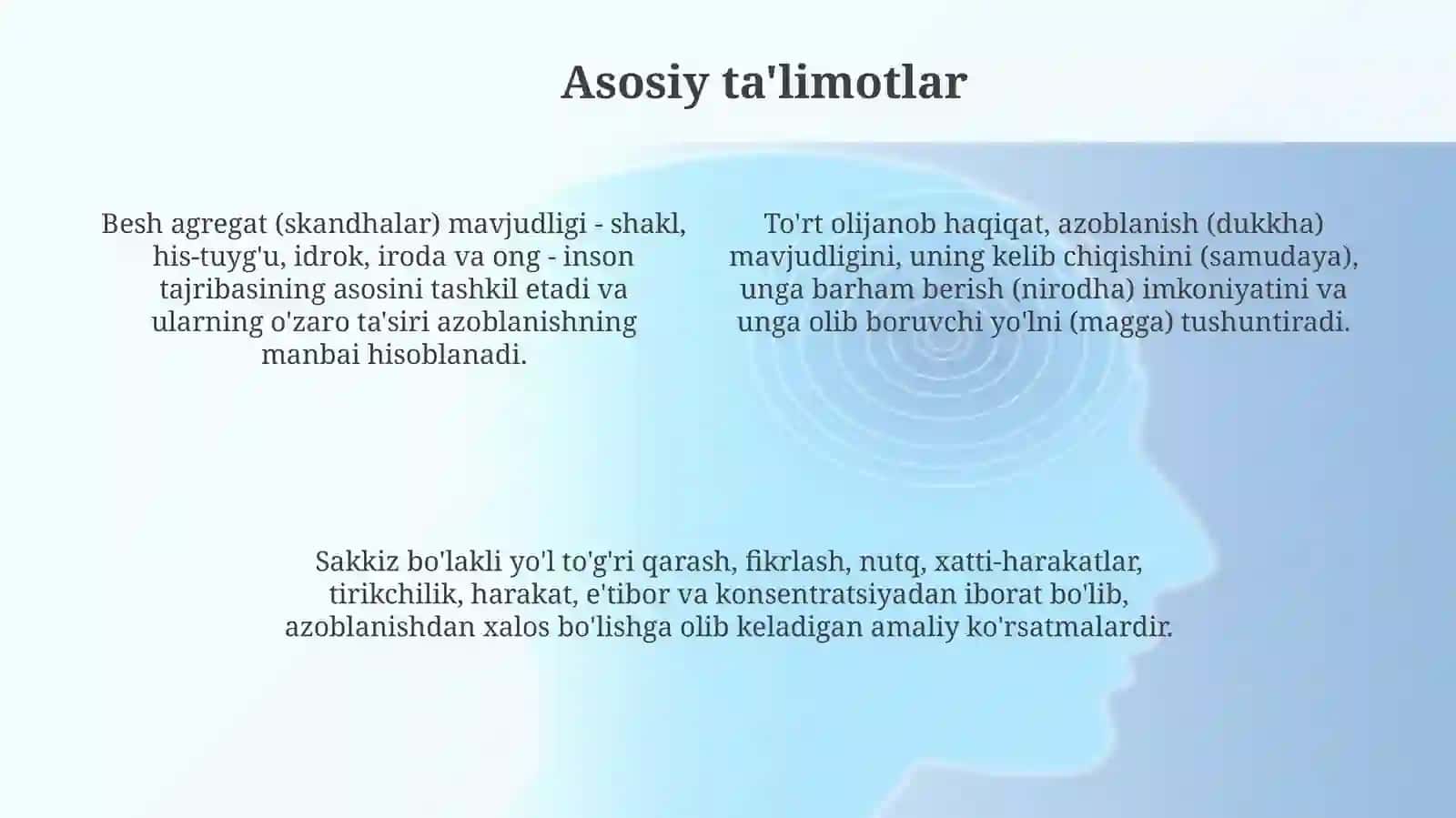 Buddaviylikning paydo bo'lishi 4