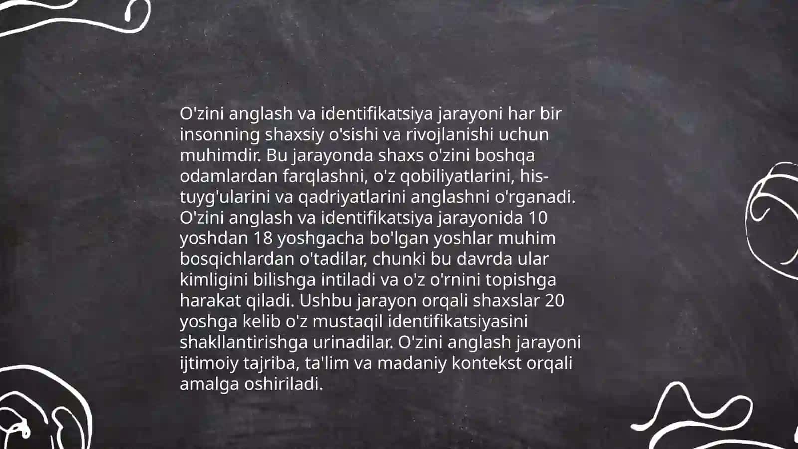 Men konsepsiyasi va shaxsning o'zini o'zi aktualizatsiya qilishi 4