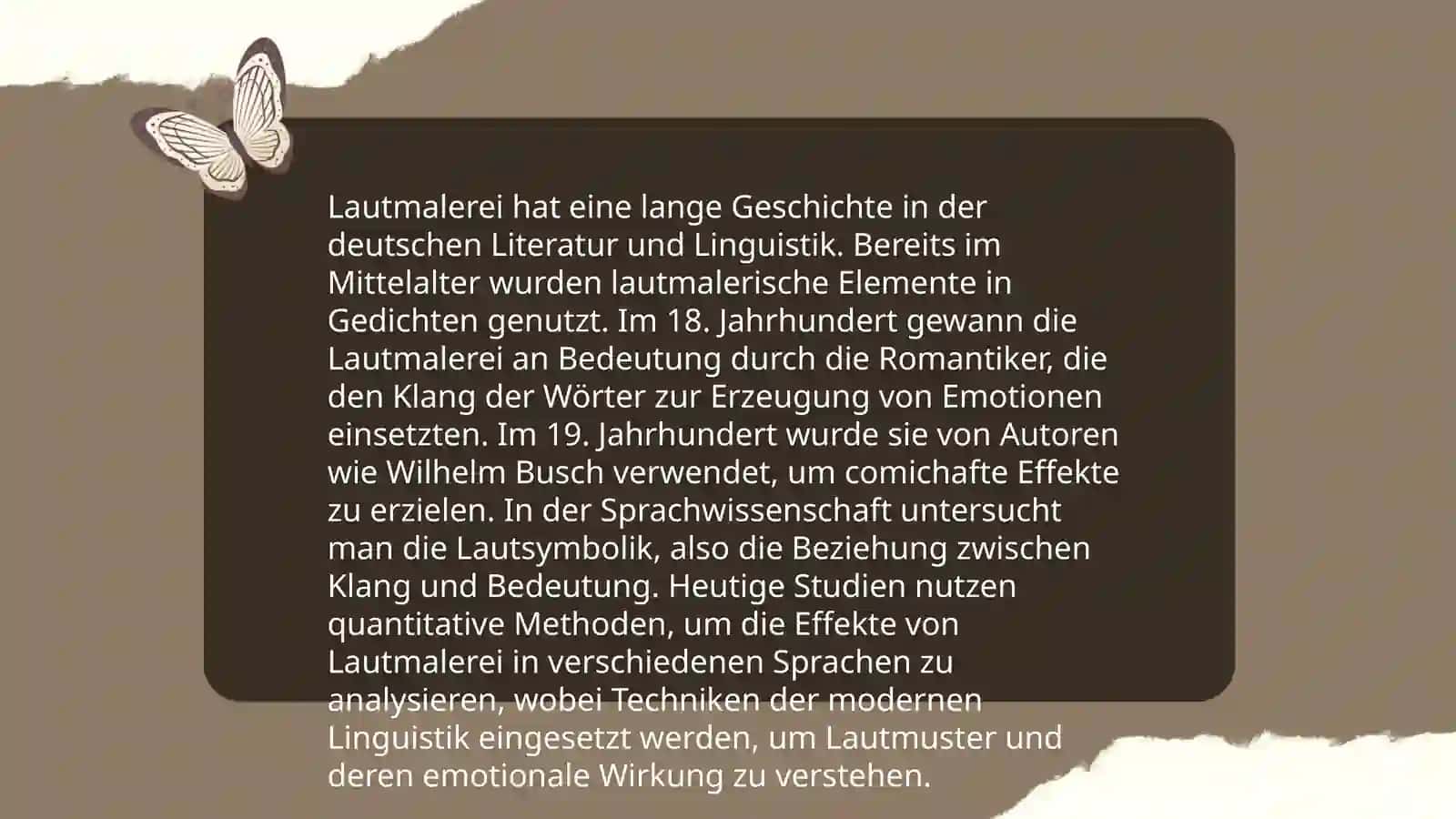 Phonemische Stilmittel: Lautmalerei (Präsentation) 4