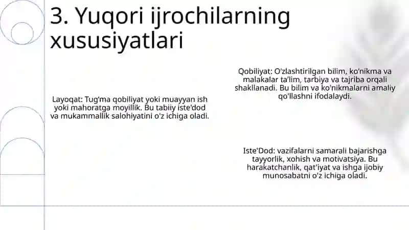 Layoqat, Qobiliyat,Talant, Iqtidor Va IsteʼDod Haqida Tushuncha 4
