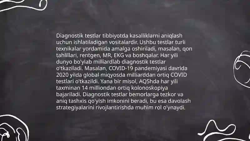 Ta'lim metodlari va vositalari. Ta'limni tashxis etish 4