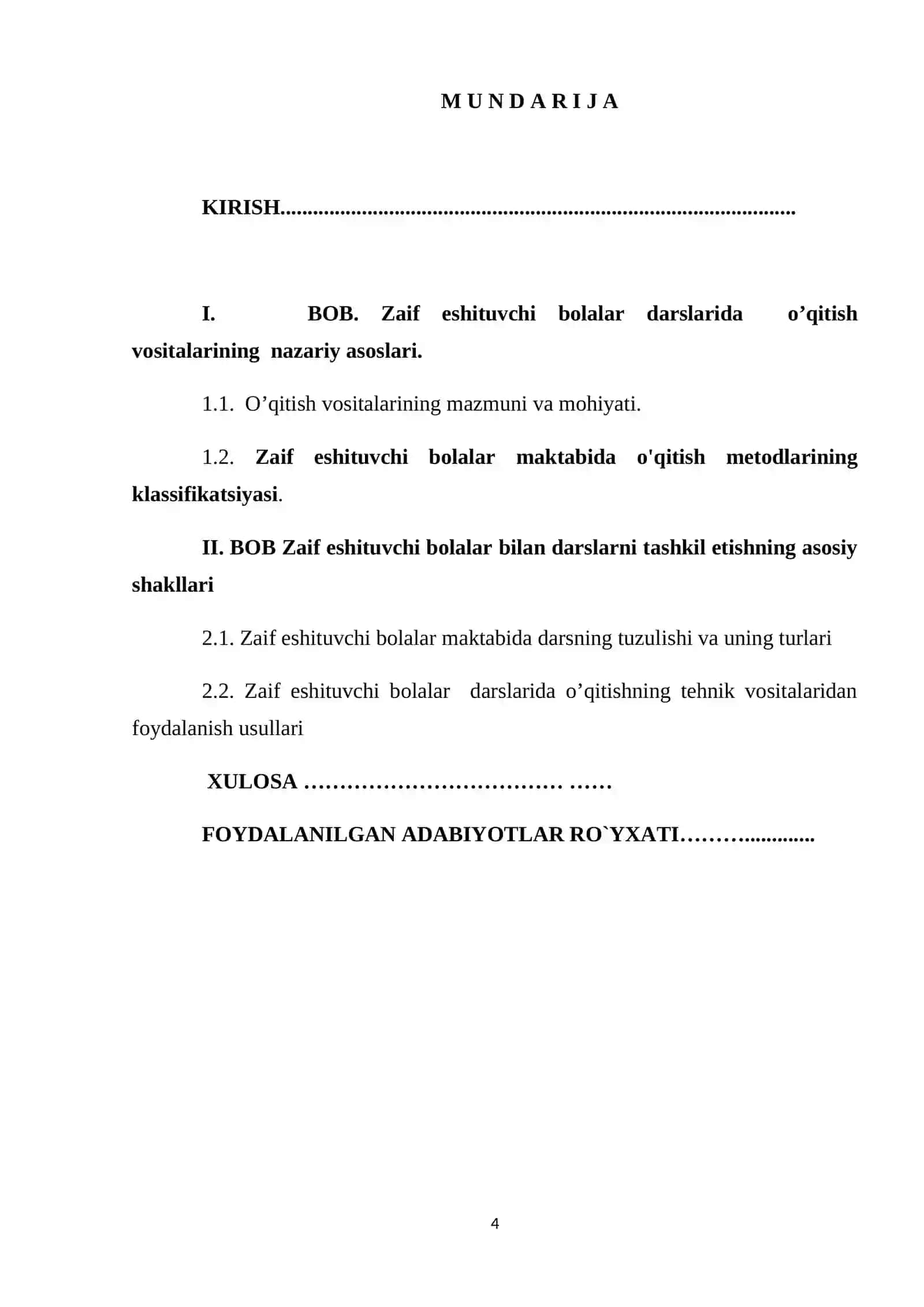 Zaif Eshituvchi Bolalar Bilan Darslarni Tashkil Etishda O’qitish Vositalarini To’g’ri Tanlash Shakllari 4
