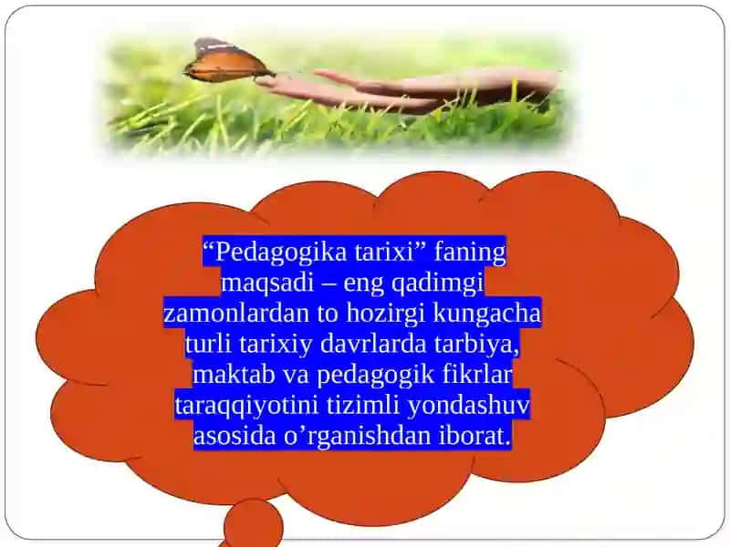 Pedagogika tarixi fan sifatida 4