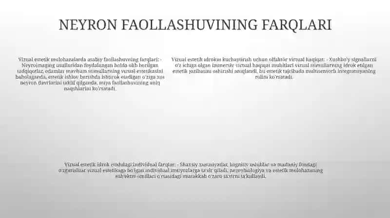Olamni Virtual Va Vizual Estetik Idrok Etishning Farqlari 4